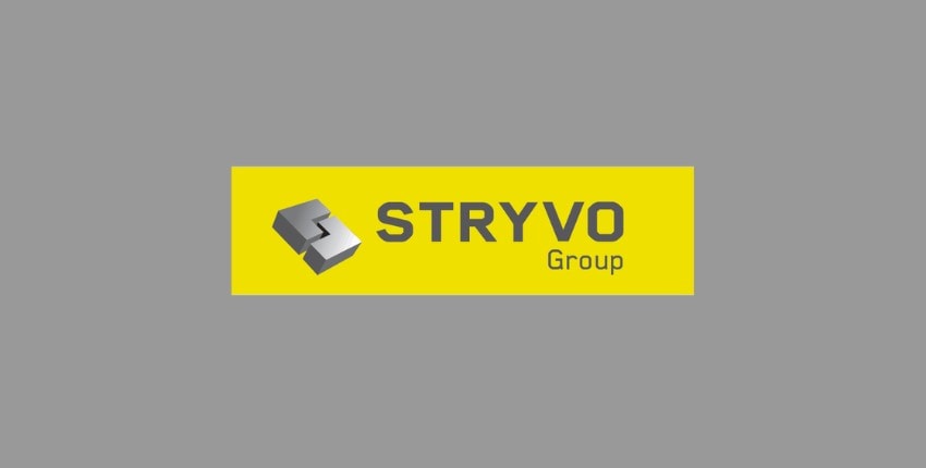 The Stryvo group logo is shown.